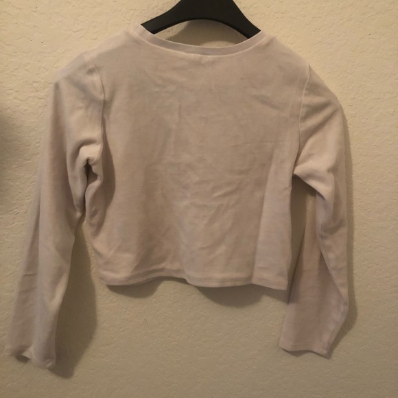 White full sleeve top - Picture 2 of 2